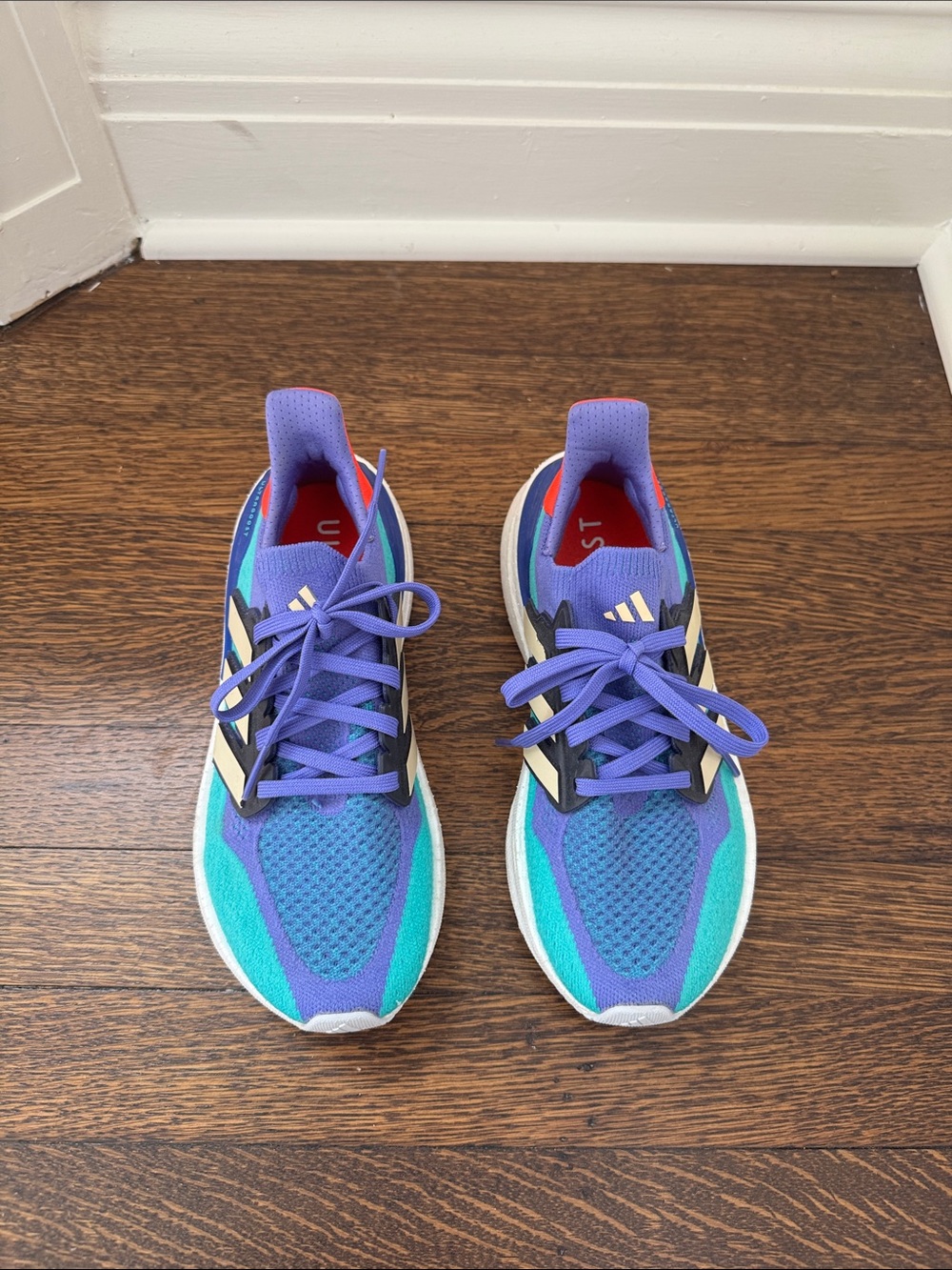 adidas Women's Running Shoes in Purple and Teal